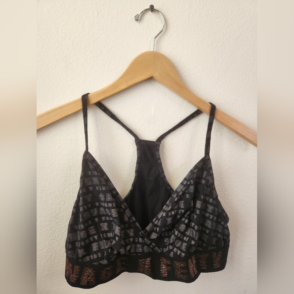Savage x Fenty Forever Savage Bralette Racerback Black Print Extra Large‎ XL